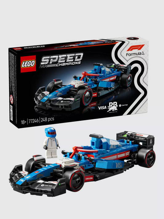 LEGO Speed Champions Visa Cash App RB VCARB 01 F1 Race Car 77246