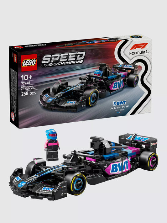 LEGO Speed Champions BWT Alpine F1 Team A524 Race Car 77248