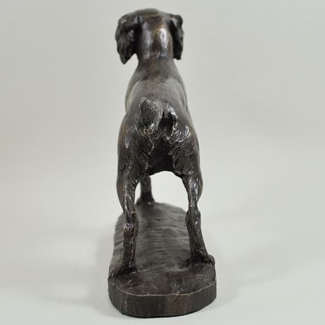 Springer Spaniel, Cold Cast Bronze Sculpture by David Geenty - 23cm