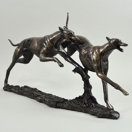 The Winner, Cost Cast Bronze Sculpture by David Geenty - 35.5cm