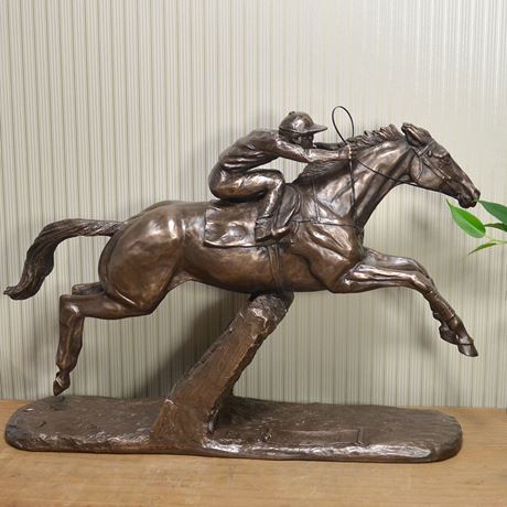 Istabraq, Cost Cast Sculpture by Harriet Glen - 22cm