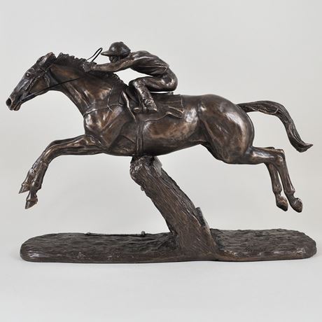 Istabraq, Cost Cast Sculpture by Harriet Glen - 22cm