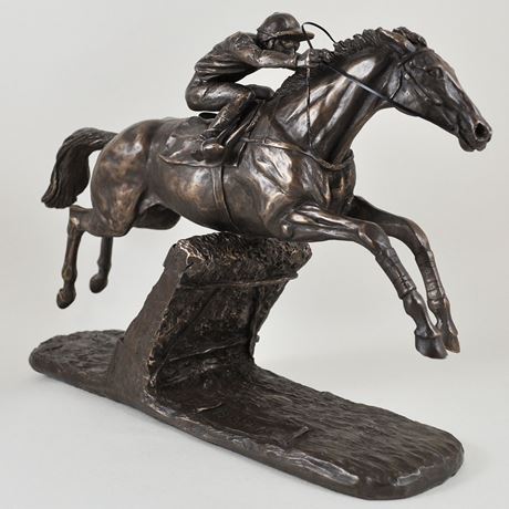 Istabraq, Cost Cast Sculpture by Harriet Glen - 22cm