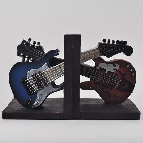 Guitar Book Ends - 13.5cm