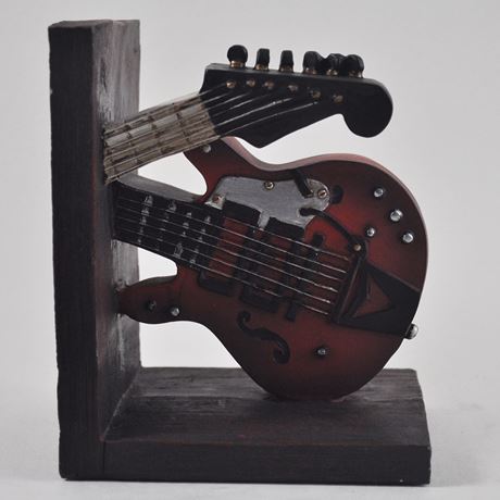 Guitar Book Ends - 13.5cm