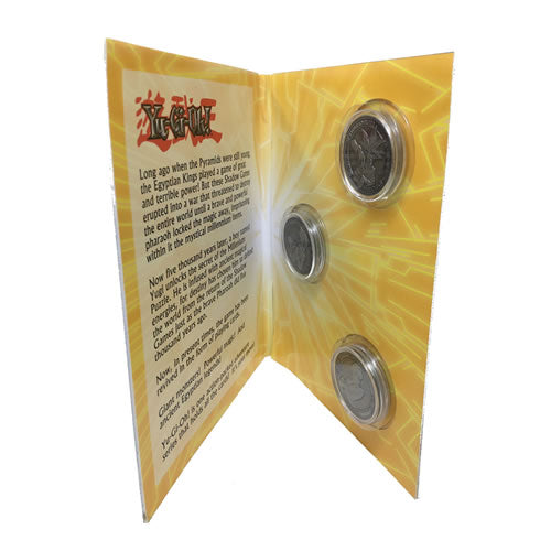 Yu-Gi-Oh! - Limited Edition Coin Album With 3 Coins