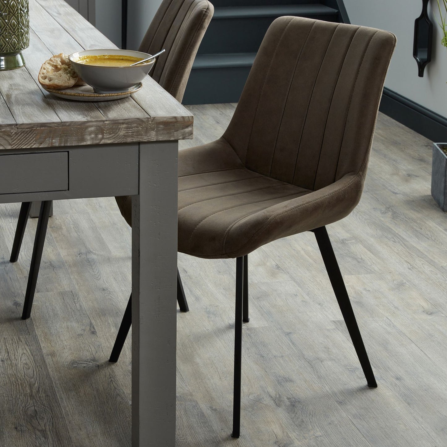 Malmo Coffee Dining Chair - 86cm