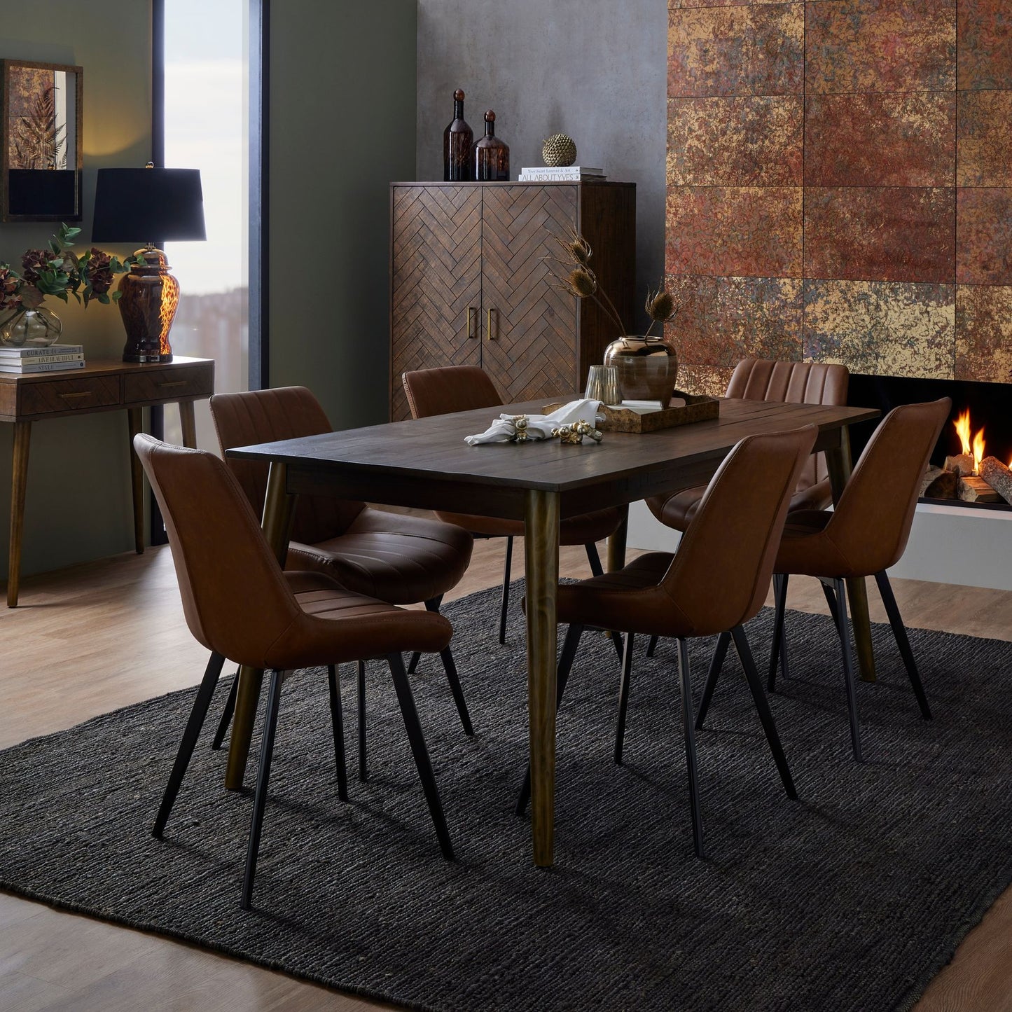 Malmo Tan Dining Chair - 86cm