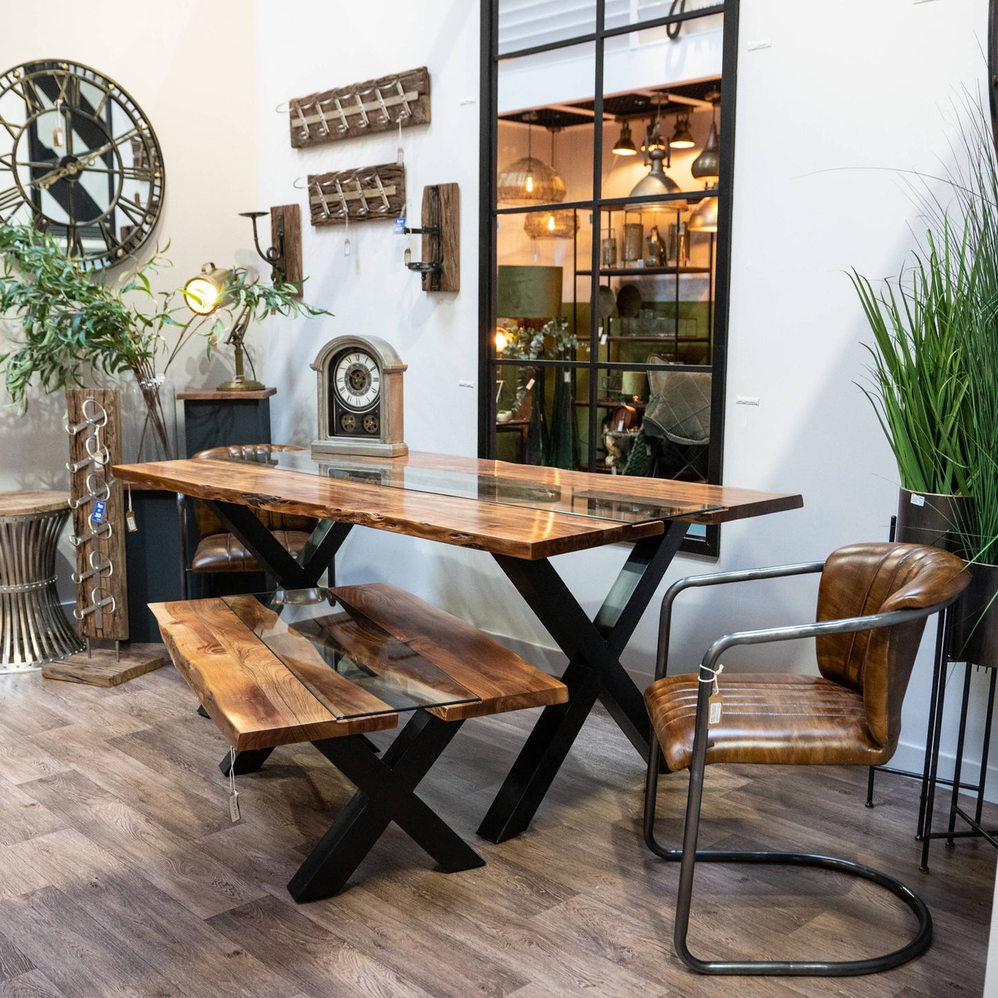 Live Edge Collection River Dining Table - 180cm