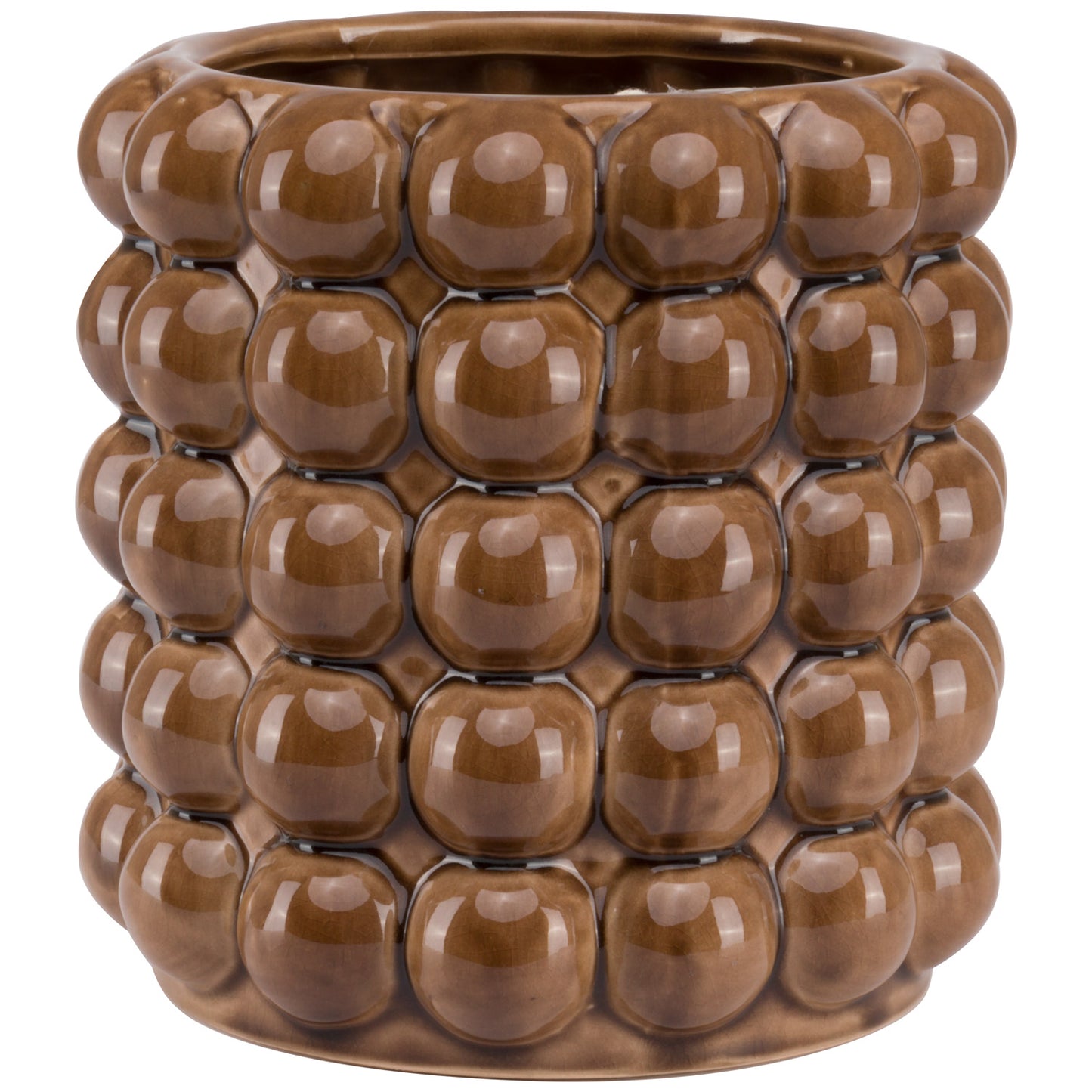 Seville Large Caramel Bubble Planter - 20cm