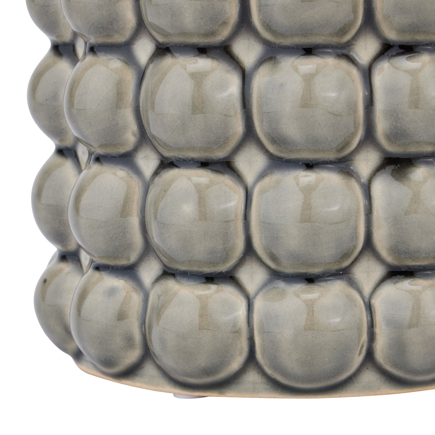 Seville Grey Bubble Planter - 15cm
