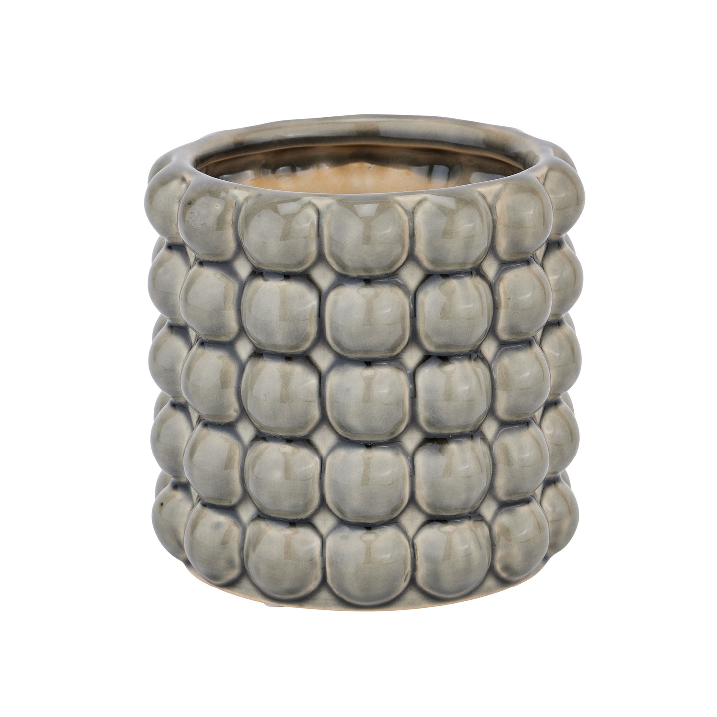 Seville Grey Bubble Planter - 15cm