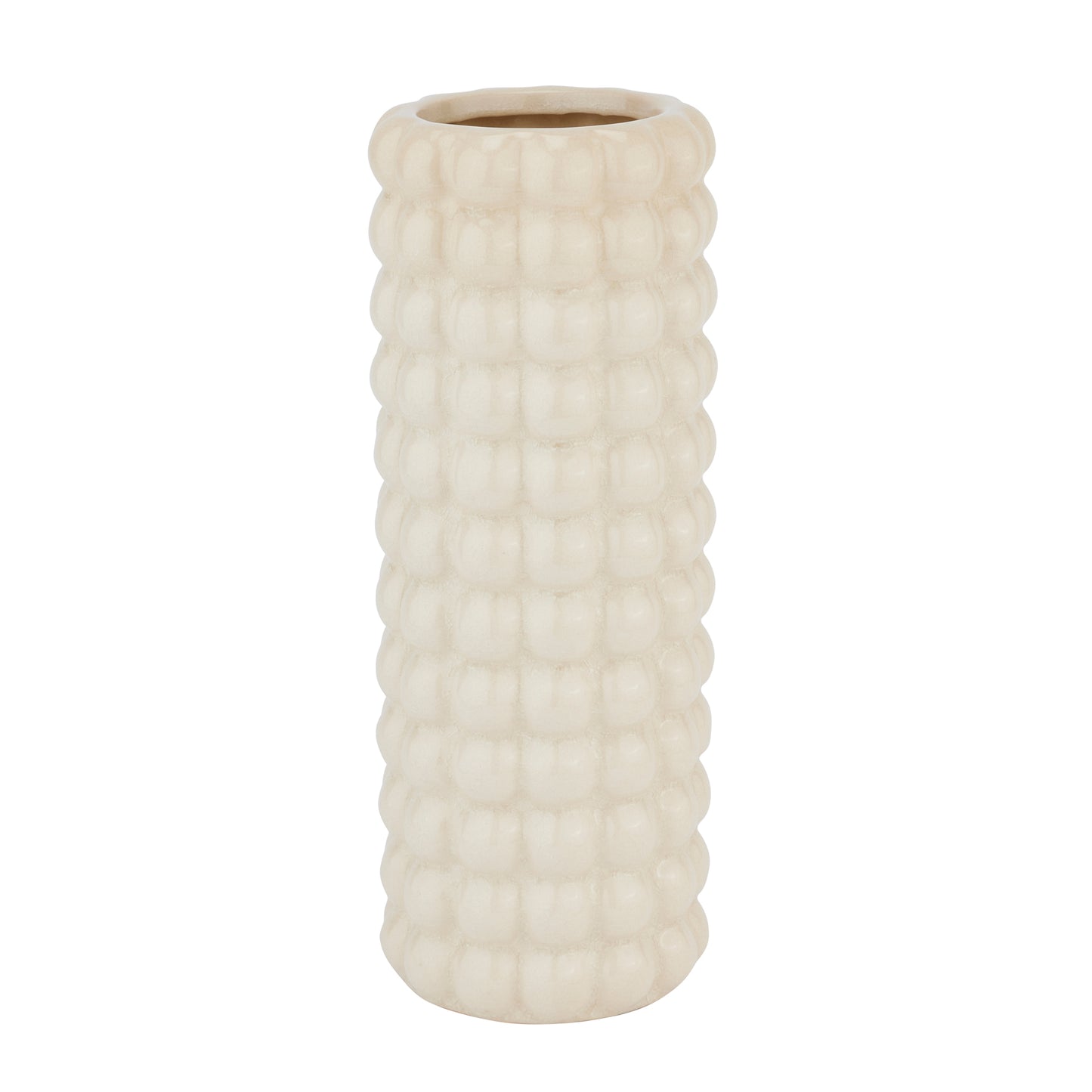 Seville Cream Bubble Vase - 32cm