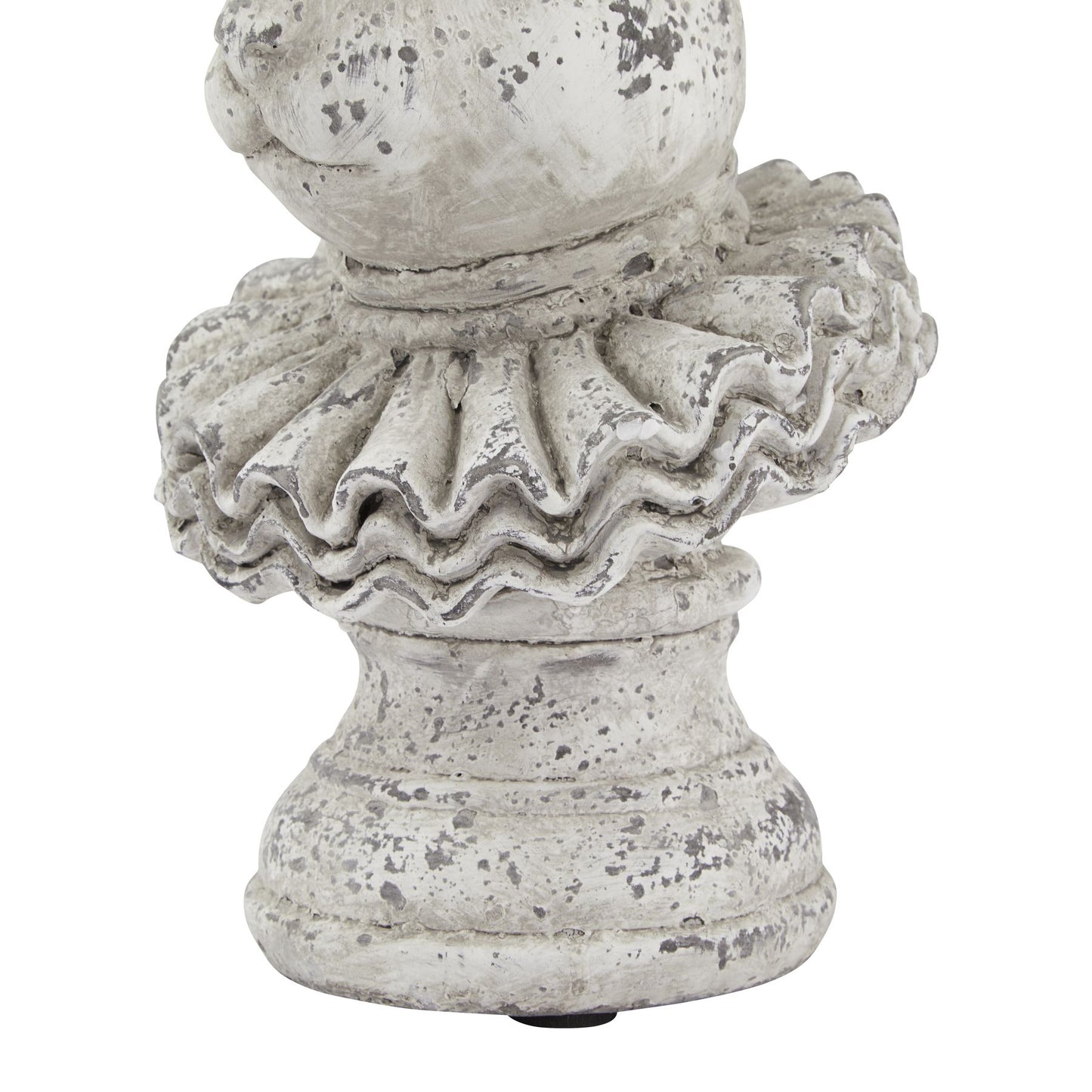 Stone Effect Ruffle Hare Ornament - 37cm