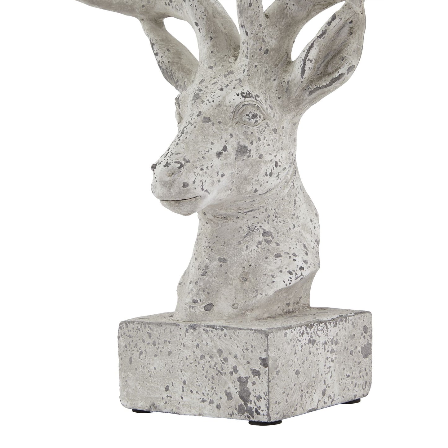 Stone Effect Stag Ornament - 39cm