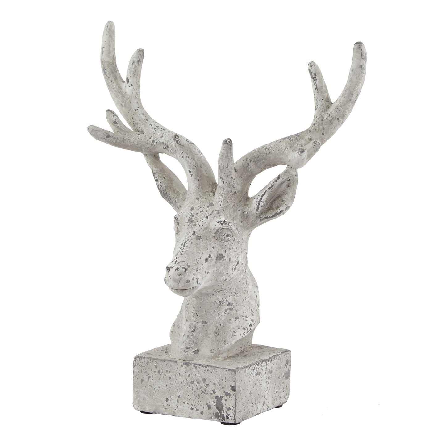 Stone Effect Stag Ornament - 39cm