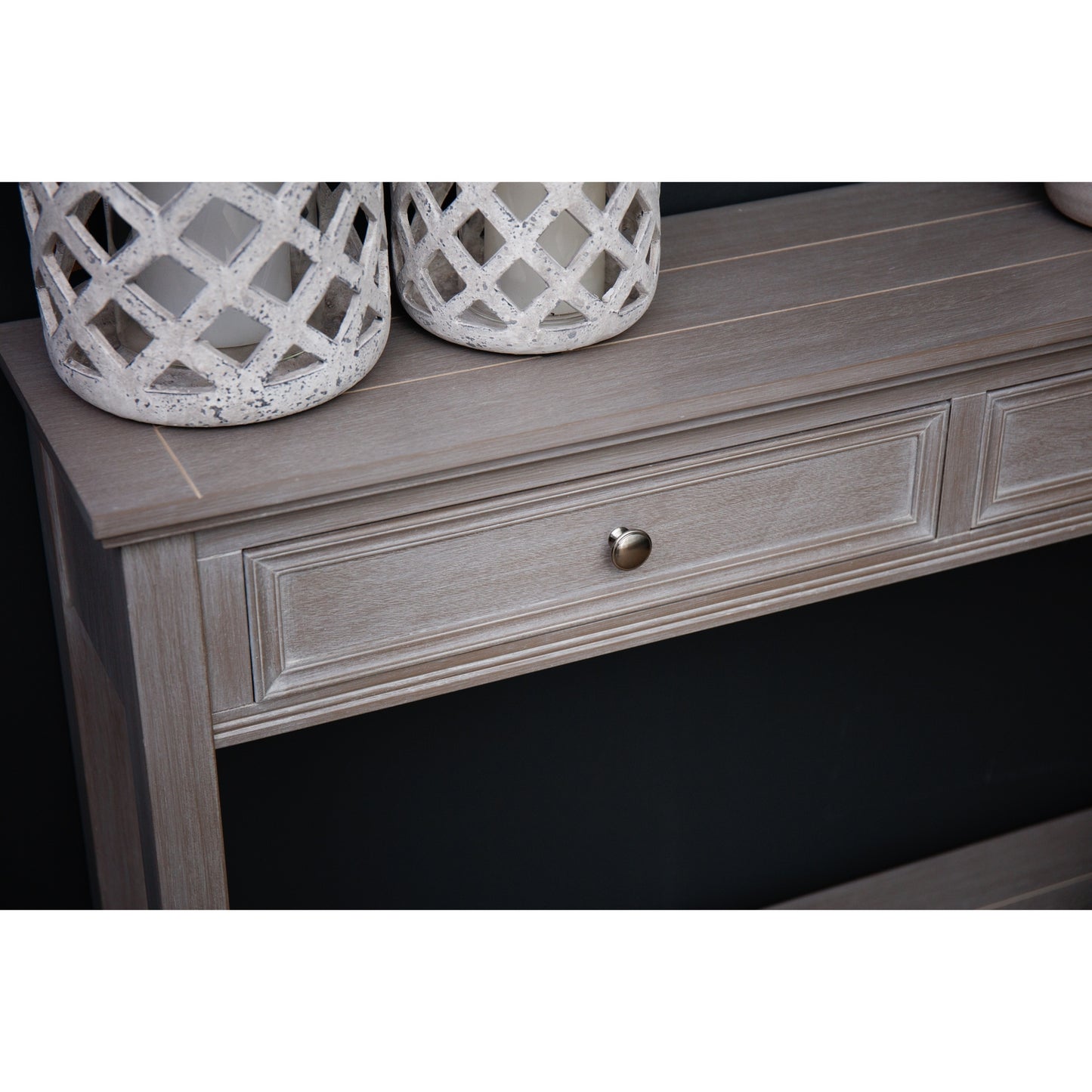The Serene Collection Two Drawer Console Table - 110cm