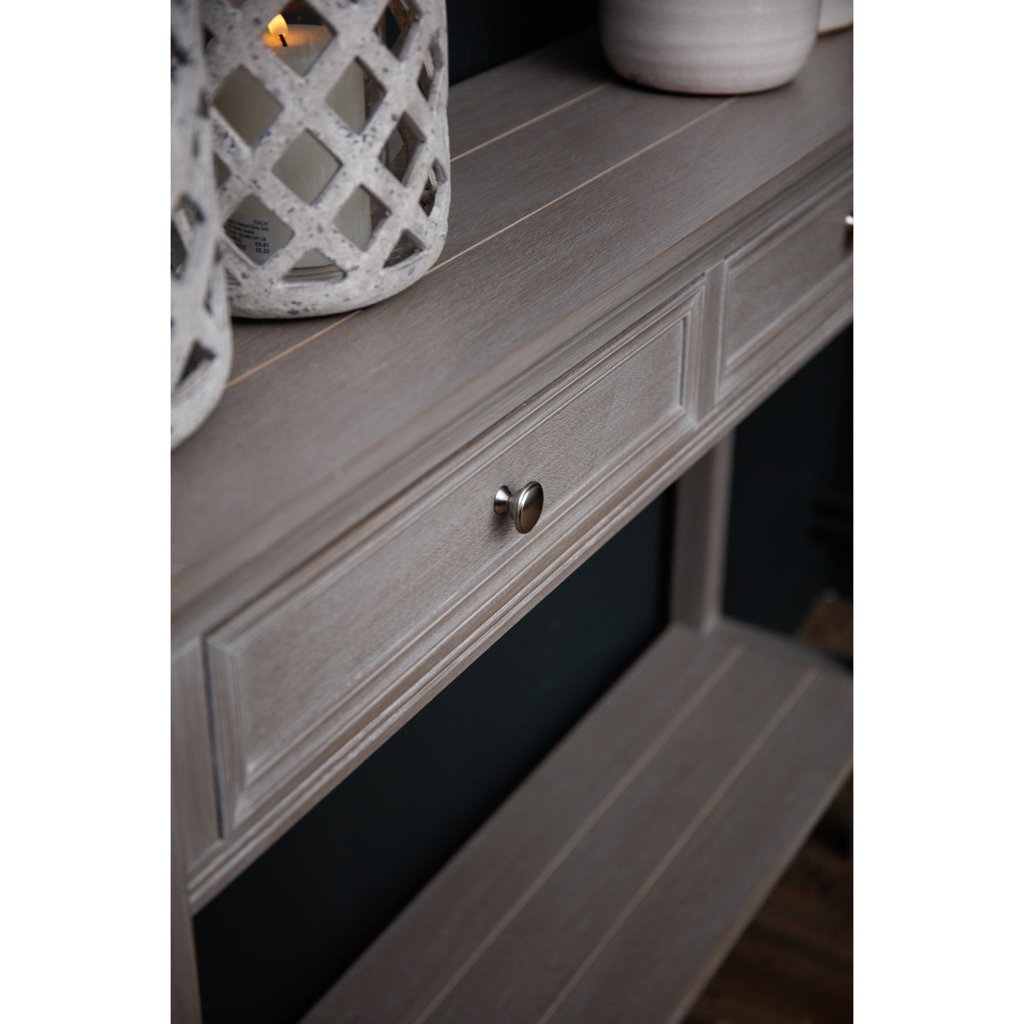 The Serene Collection Two Drawer Console Table - 110cm