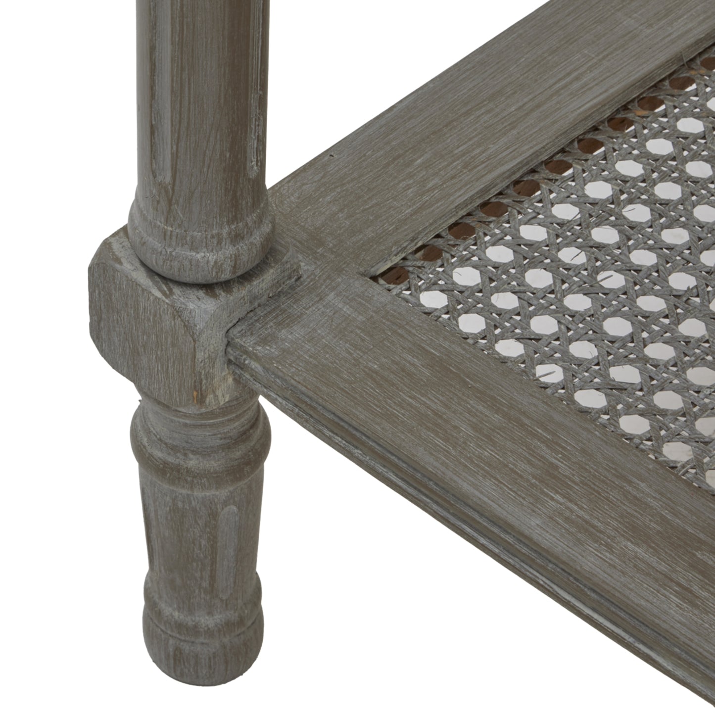The Serene Rattan Collection Side Table - 60cm