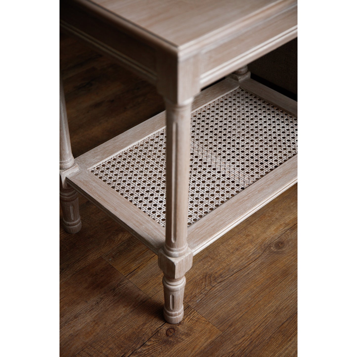 The Serene Rattan Collection Side Table - 60cm