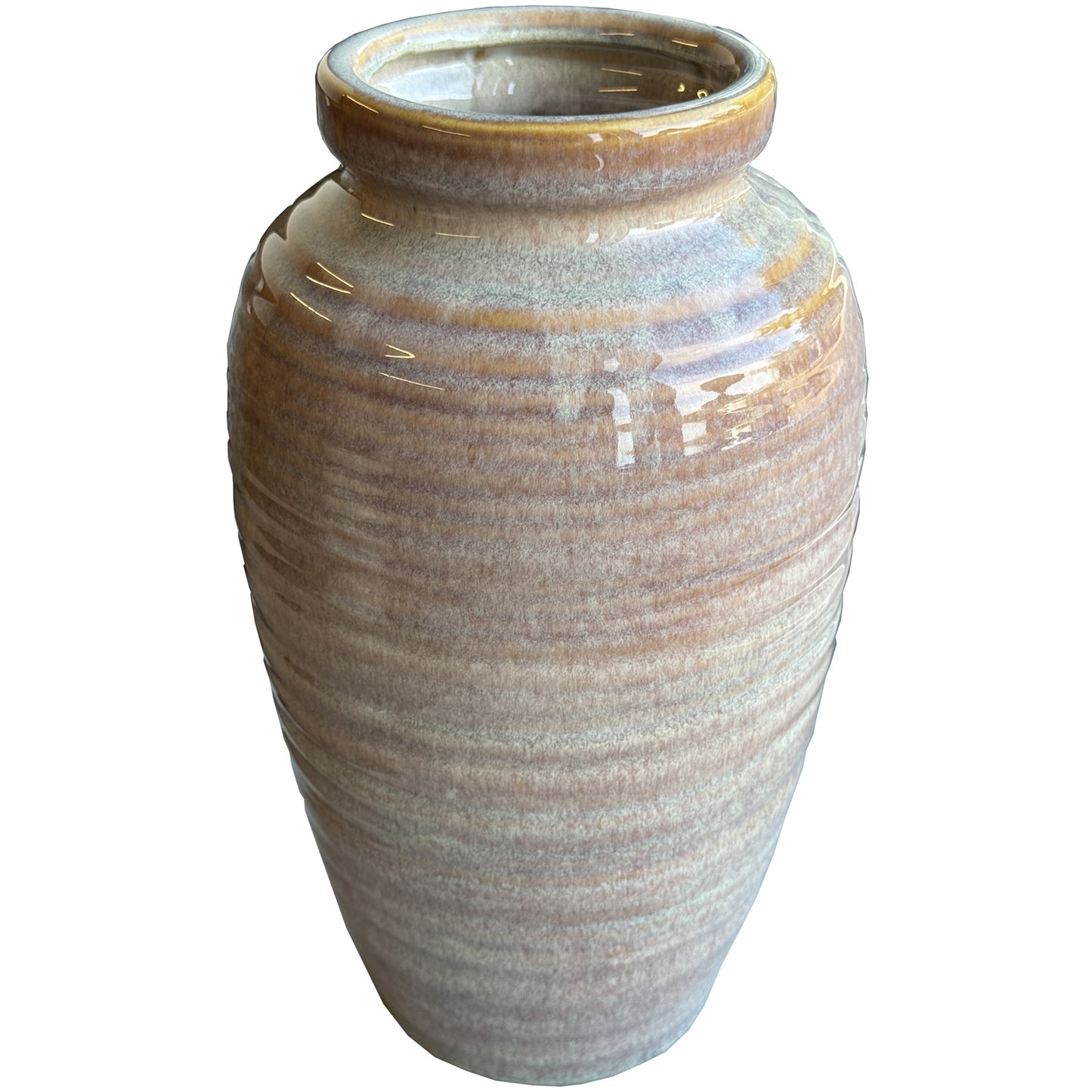 Sabbia Brindled Amphora Vase - 31cm
