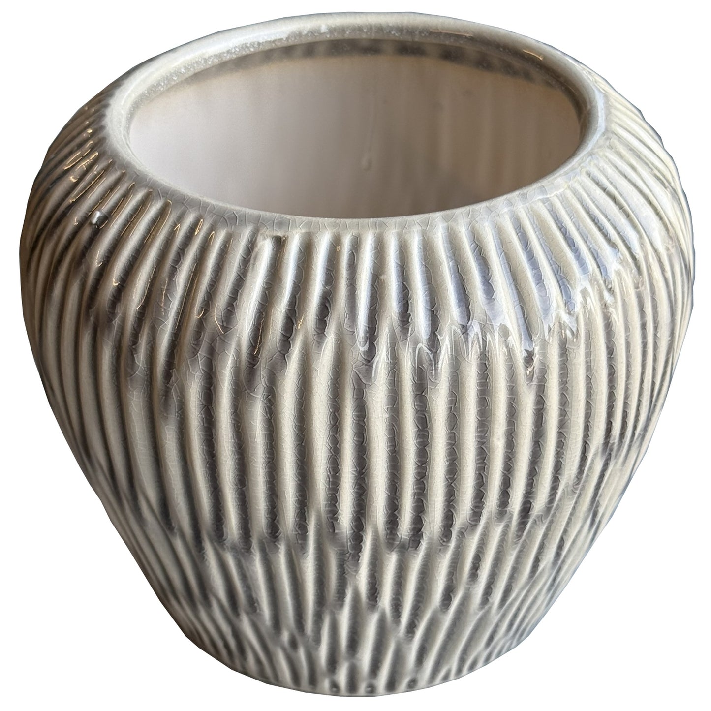 Pallida Small Fleck Vase - 15cm