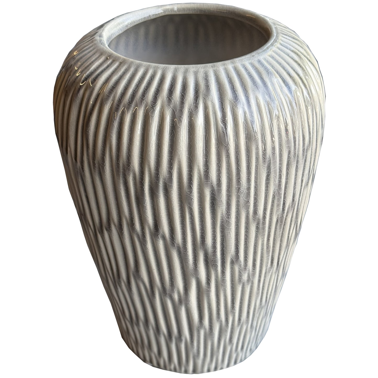 Pallida Medium Fleck Vase - 24cm
