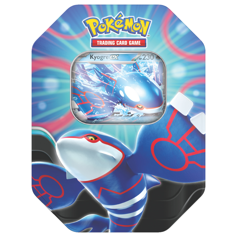 Pokemon Azure Legends Tin 2025 - Kyogre EX