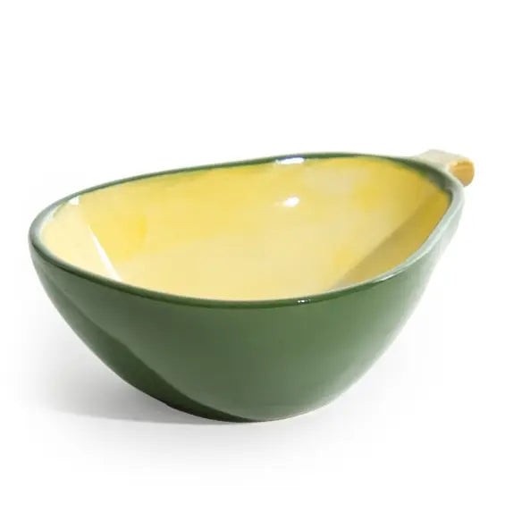 Ceramic Avocado Storage Bowl - 14cm
