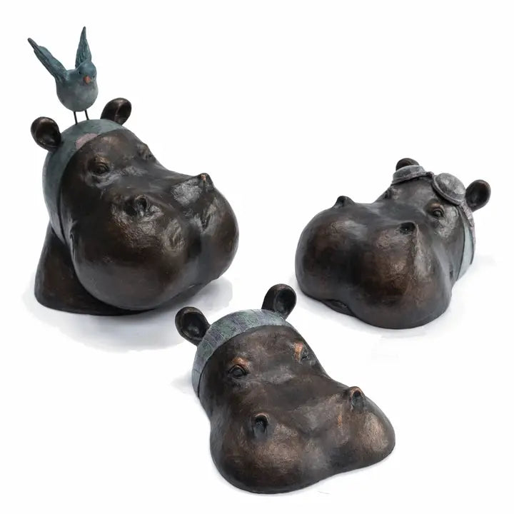 Hippo Head - Small - 25cm
