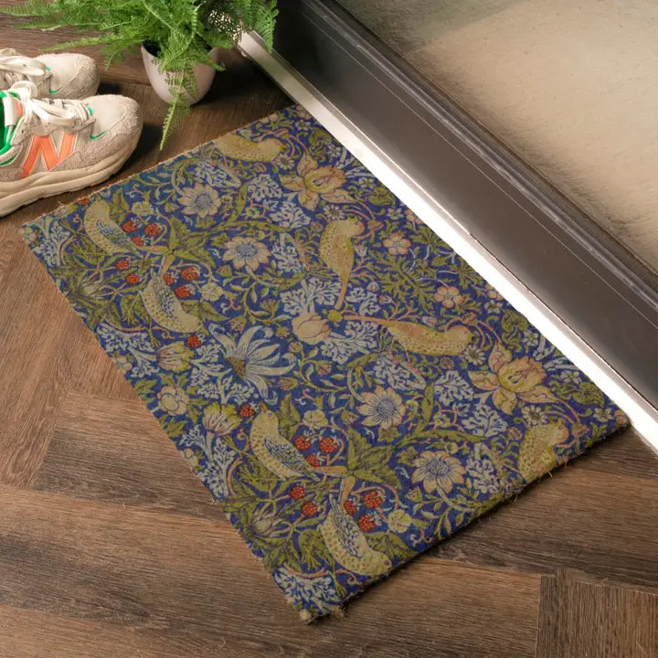 Strawberry Thief William Morris Doormat (60 X 40cm)