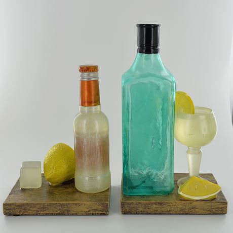 Gin & Tonic Bookends - 21cm
