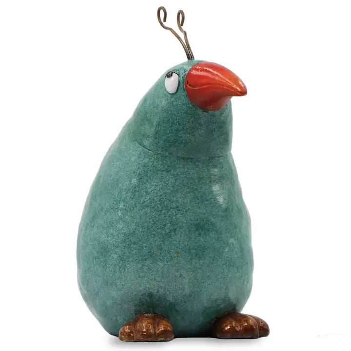 Crazy Bird - Green - 23cm