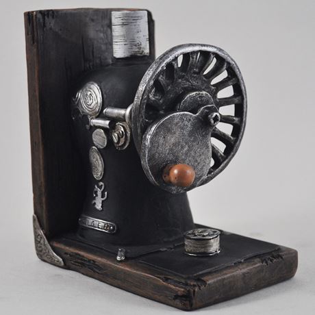 Singer Sewing Machine Bookends - 14cm