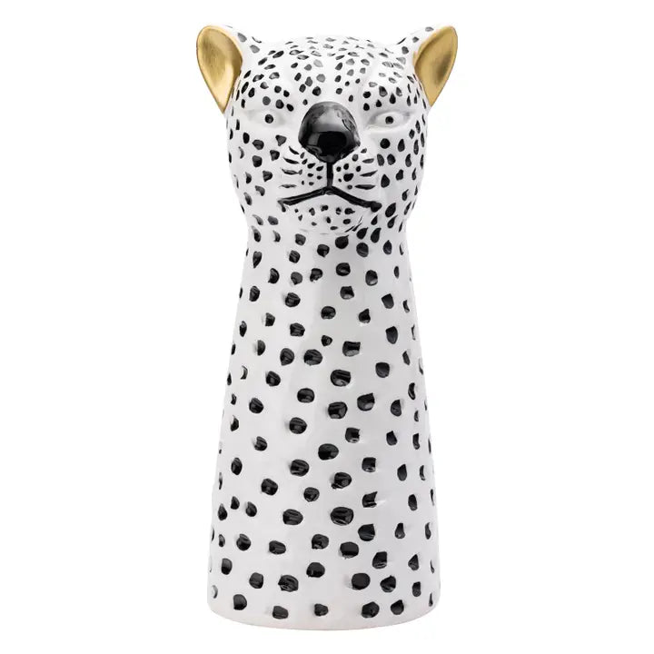 Etc Looking Wild-Leopard Vase - 30.5cm
