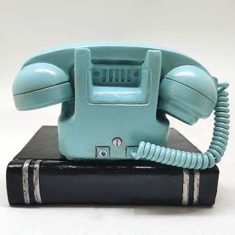 Retro 1970's Telephone Bookends - 9cm