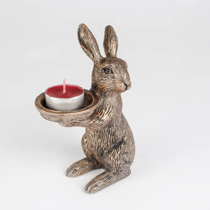 Bunny Tea Light Holder - 12cm