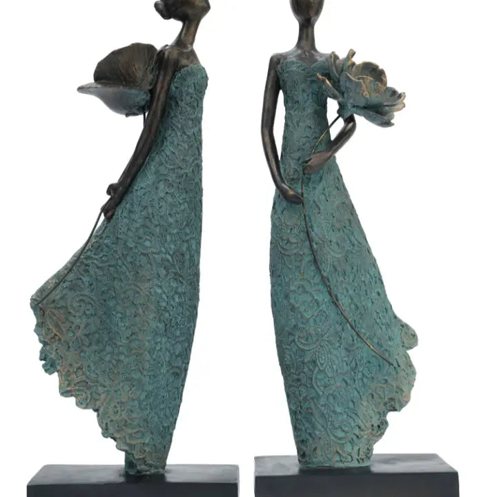 Poppy - Girl Holding Flower Behind - 54cm