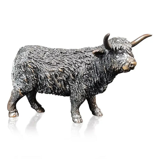 Limited Edition Bronze Highland Cow - 8cm