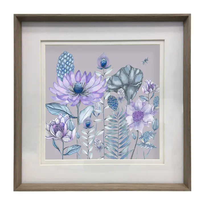 Nesidora Framed Print Nut - 81x81cm
