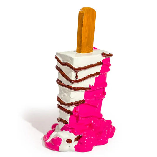 Large Melting Ice Cream On Stick Ornament - 31cm