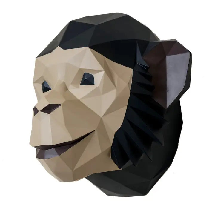 Origami Monkey Head - 36cm