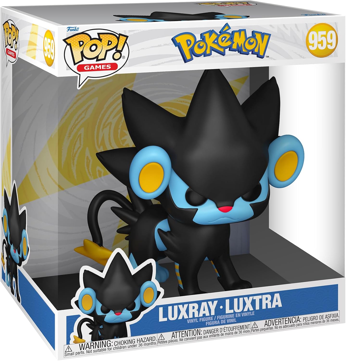 Luxray JUMBO Funko POP - Pokemon JUMBO Funko POP 959