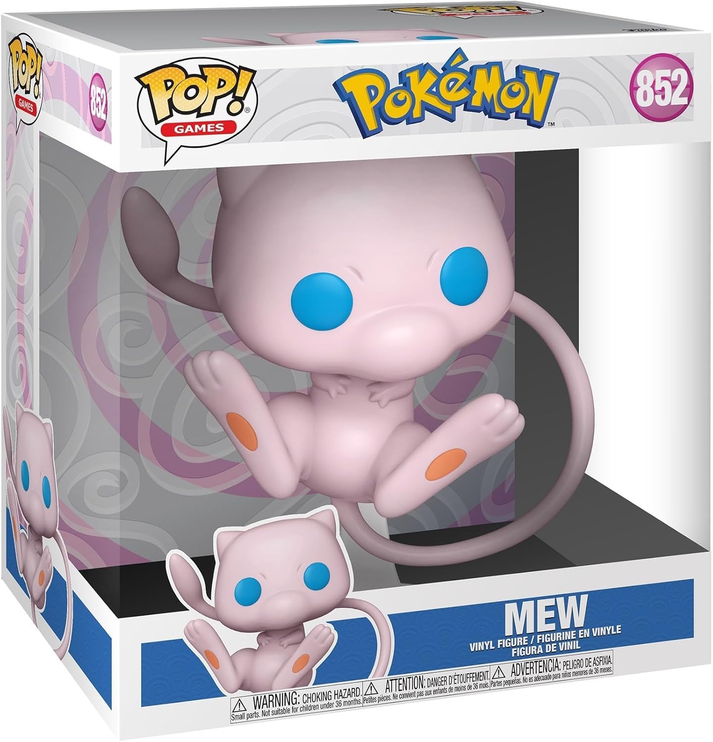 Mew JUMBO Funko POP - Pokemon JUMBO Funko POP 852