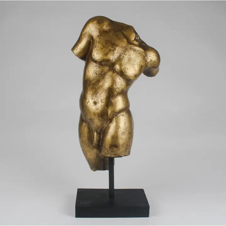 Male Torso Art Sculpture Small - 51cm