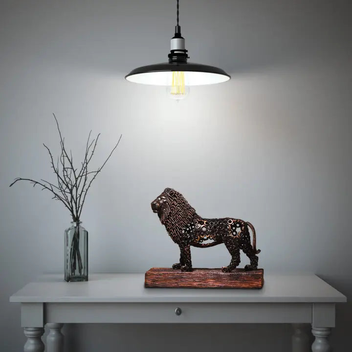 Urban Steel Lion - 32cm