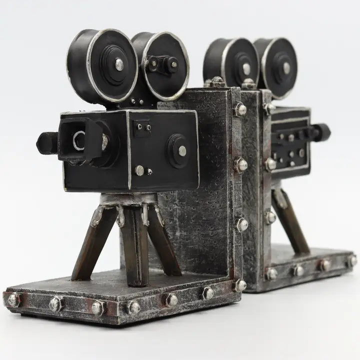 Vintage Camera Bookends - 27.3cm