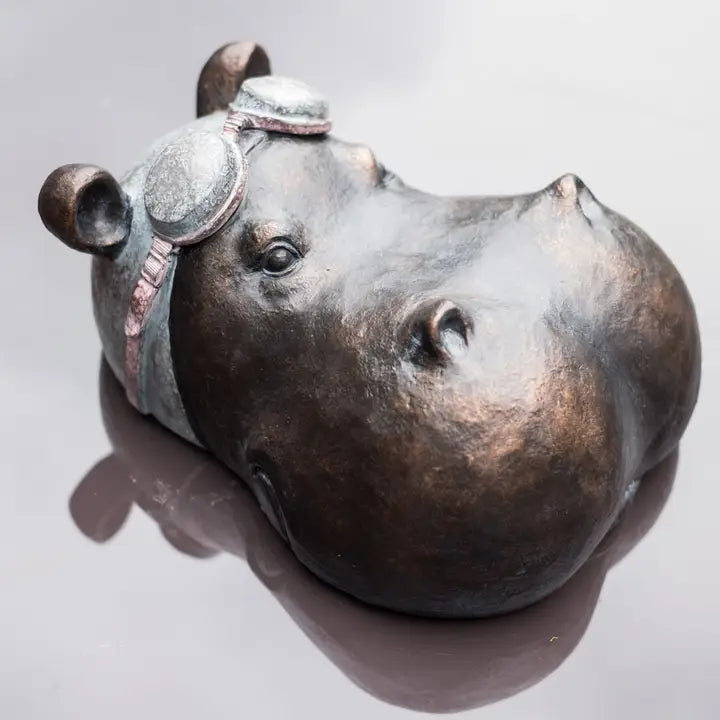 Hippo Head - Medium - 25cm