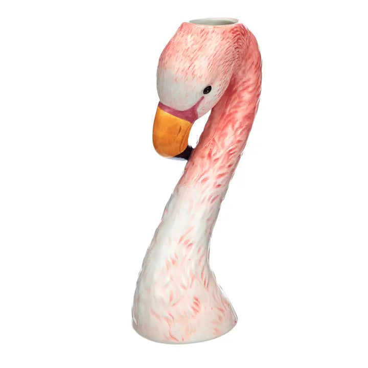 Flamingo Head Vase - Medium - 25.5cm