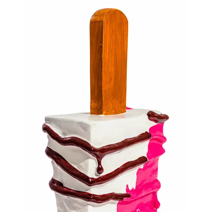 Large Melting Ice Cream On Stick Ornament - 31cm